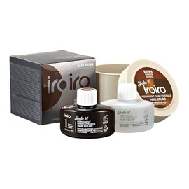 iroiro Permanent Gray Coverage Hair Color (Brown, 4.72 oz)