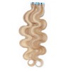 16 Inch 20pcs 50g Remy Tape in Hair Extensions Wavy