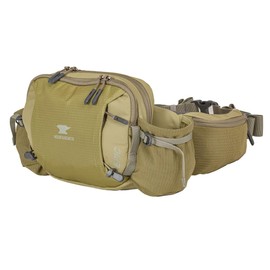 Mountainsmith Epic Lumbar Small Waist and Fanny Pack, Running, Hiking, Cycling, Travel, and Outdoor Sport Activities with Dual Water Bottle Pockets, Olive Green, Small