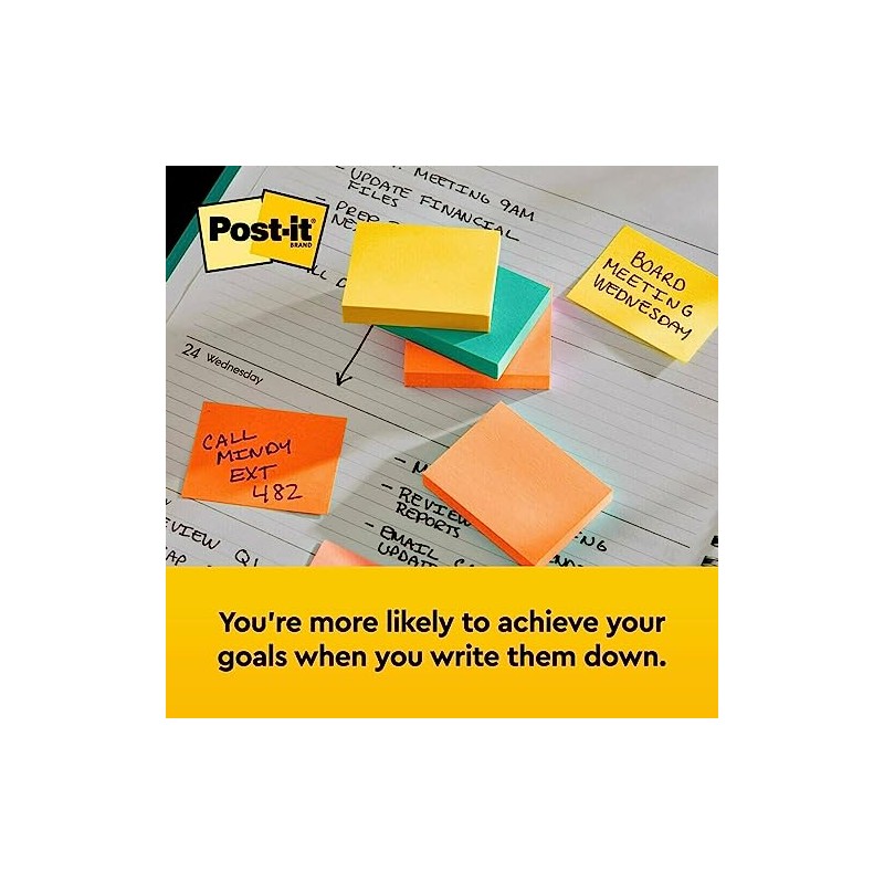 3M Post-it notas adhesivas color capetown de 1 3/8 x
