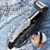 Bewinner Multifunctional Chest Back Razor for Men, Wet Body Razor