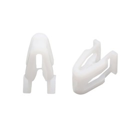 uxcell Plastic Fasteners Auto Car Trim Instrument Panel Dashboard 20PCS White