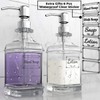 GLADPURE Soap Dispenser - 2 Pack, 18 Oz Antique Design