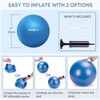 APEXUP Pilates Ball, 9 Inch Small Exercise Ball, Mini Core