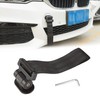 TOMALL Universal Trailer Tow Strap - Black Car Tow Belt
