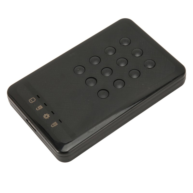 Encrypted Hard Drive Enclosure 2.5inch USB3.0 SATA Password Access Hardware