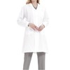 Dorimifa Women's Laboratory Coat, Cotton Chemistry, White Women's Laboratory Coat,
