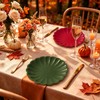 48Pcs Paper Plates, Scalloped Edge, Fall Colors, 9 Inch