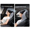 ZLOHPAE Memory Foam car Neck Pillow and Lumbar Support Pillow