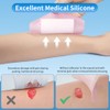 Silicone Foam Dressing 5x5 Super Absorbent Wound Dressing Waterproof Bandages
