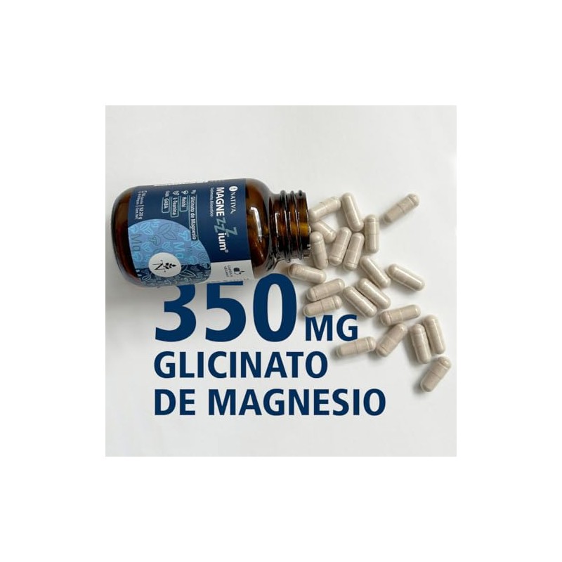 Nativa 5 Magnezzzium glicinato de magnesio con reishi para dormir