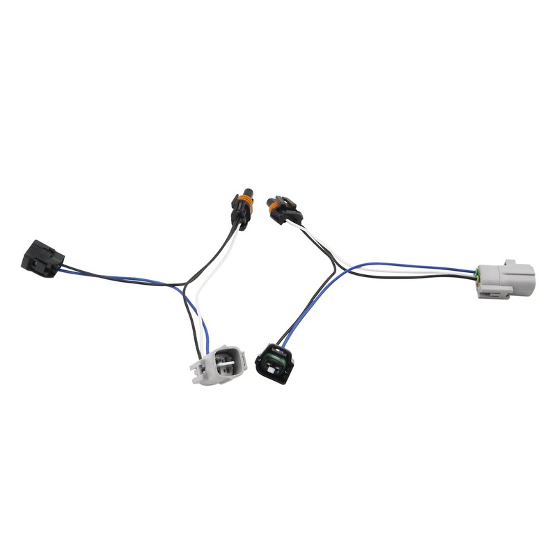LED Headlight Converters Harness Front Left and Right Compatible with