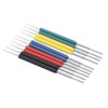 10Pcs Mini Grabber SMD IC Test Hook Clips Silicone Jumper