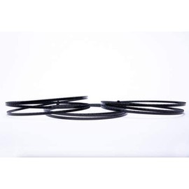 Set of 3 Encut High Performance Bandsaw Blades 1400 x 6 x 0.4 mm, 10 ZpZ Tool Steel Saw Band for Einhell, Atika etc. Suitable for Wood, Plywood, Aluminium, Plastic etc.