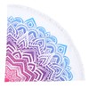 Round Beach Towel Blanket Circular Beach Tassels Blanket Oversized Picnic