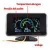 Fixitfast Medidor De Voltaje, Presión De Aceite, Temperatura De Agua