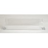 Baseboard Register Air Deflector, Clear