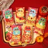 Chinese New Year Red Envelopes,12Pcs Ampao Red Envelopes Chinese 2025