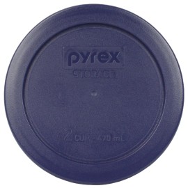 Pyrex (2) 7200-PC (1) 7201-PC (1) 7210-PC (1) 7211-PC Blue Replacement Lid Set