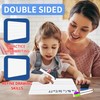 2pack 9x12 inches Dry Erase Board Lapboard Reusable Lined Erasable