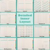NEYSA Diary 2026 2027 A5 Page Per Day, Hardcover Daily