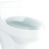 EAGO R-108SEAT Replacement Soft Closing Toilet Seat for TB108, White,