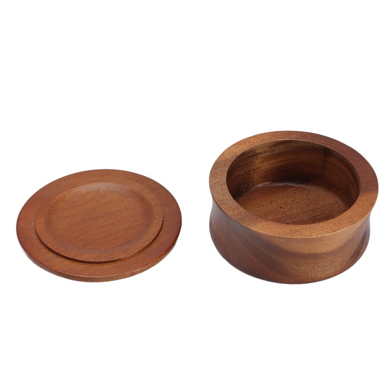 Men Wooden Shaving Brush Bowl Non Adhering Shave Cream Mug