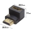 KAUMO HDMI Direction Converter (90 Degree 270 Degree Set of