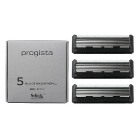 Schick progista Progista 5-Blade Shaver Replacement Blades (3-Pack) Men's Shaving Razor Beard Shaving