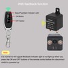 idealWIN with Feedback Remote Battery Disconnect Switch,Car Battery Cut Off