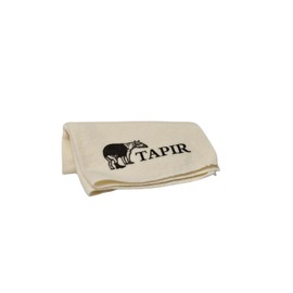 Tapir Polishing Cloth Natural 100% Cotton for a Fine Shine, 35 x 40 cm, wool white