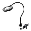 GALLUNOPTIMAL Magnetic Magnifying Lamp with LED Ring Light & Gooseneck