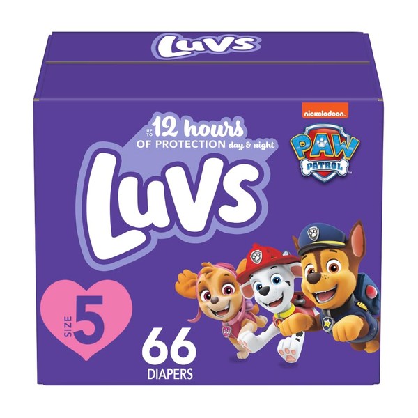Luvs Diapers Size 5 66 Count
