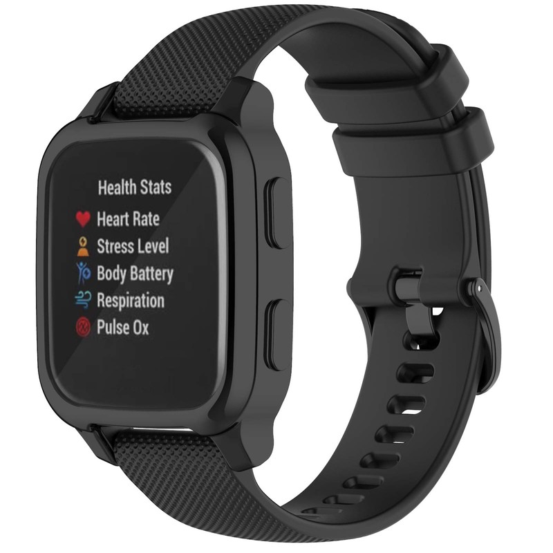 MOTONG for Garmin Venu Sq Transparent TPU Protective Case -