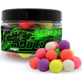 Magic Baits Fluo Pop Ups Colour Mix Boilies Carp Bait Carp Fishing Pop Up (12 mm)
