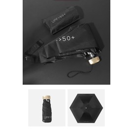 JunyueLiang Sun Umbrella, Light Blocking, Heat-Shielding Folding Umbrella, Compact, Portable, Convenient Storage Pouch, For Both Sunny and Rainy Weather, UV Protection, Lightweight, Stylish, Women's,