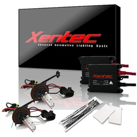 Xentec H13 (9008) Hi/Lo (Low Xenon, High Halogen) 6000K HID Xenon Bulb with 35W SLBDC Slim Ballast Bundle (Ultra White)
