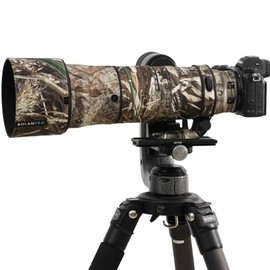 ROLANPRO Waterproof Lens Cover Camouflage Coating for Nikon Z 180-600mm F/5.6-6.3 VR Rain Cover Lens Cover Clothing #9 Grass Waterproof