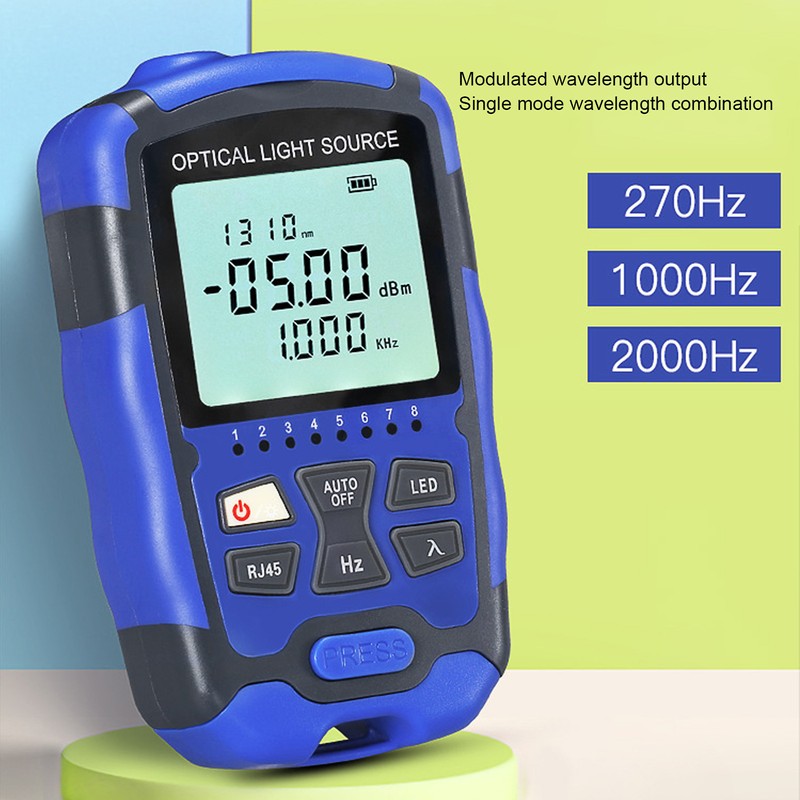 Mini Optical Power Meter Plug and Play Quick Response SC