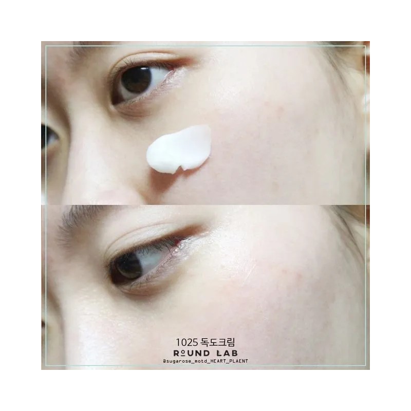 Round Lab 1025 Dokdo Cream 80ml Hidratante Fortalece Barrera Piel