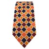 Enrico Sarto High-Quality Designer Silk Tie in Checked Pattern Tie