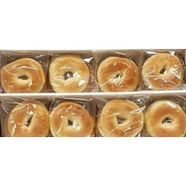 Elie's Plain Bagels-40 total individually wrapped Extended shelf life Bagels