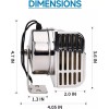FARBIN Marine stainless steel waterproof horn 12V super horn with