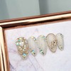 Silk Shimmer Handmade Nail Tips - Square / 실크 쉬머