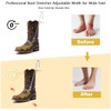 2PCS Boot Stretchers for Cowboy Boots Women Men Adjustable for
