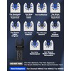 GORWARE Multitool Blades, 60PCS Japanese Tooth Blades for Wood Plastic,