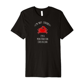Funny Women's Menstruation Crustacean T-Shirt.
