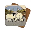 Rush Hour Coaster by Thomas Joseph - Funny Sheep