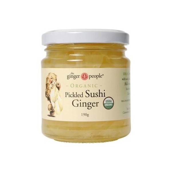 THE GINGER PEOPLE Pickled Sushi Ginger 190g