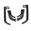 crosselec Carbon Fiber Dashboard Side Air Vent Outlet trims Cover
